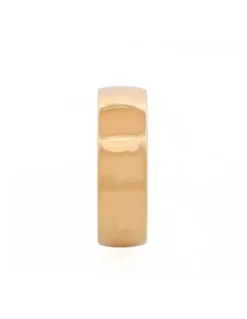 Cudworth Polished Ion Plated 14k Stainless Steel Ring in Gold