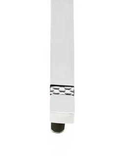 Cudworth Polished Stainless Steel Tie Slide with Fibreglass inlay
