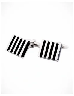 Cudworth Rhodium Plated Cufflinks