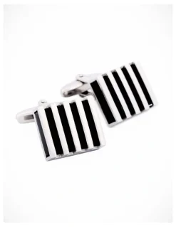 Cudworth Rhodium Plated Cufflinks