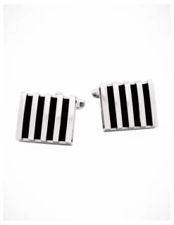 Cudworth Rhodium Plated Cufflinks