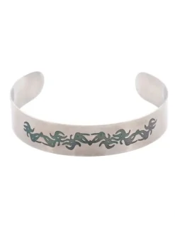 Cudworth Savage Stainless Steel Bangle in Silver