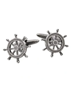 Cudworth Ship's Wheel Cufflinks