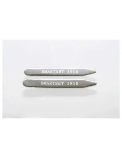 Cudworth Smartset Stainless Steel Collar Stays in Silver
