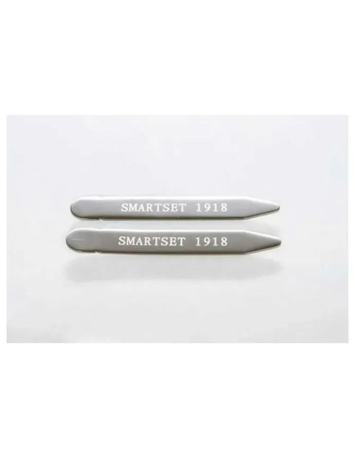 Cudworth Smartset Stainless Steel Collar Stays in Silver
