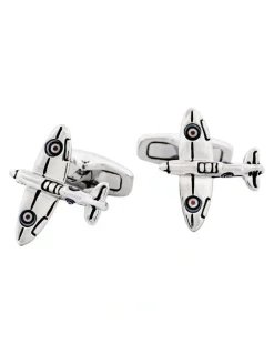 Cudworth Spitfire Cufflinks in Silver