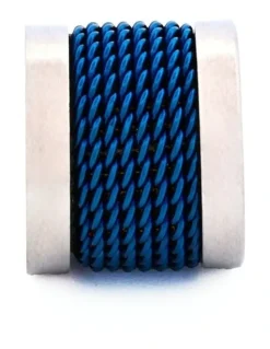 Cudworth Stainless Steel Bead in Blue