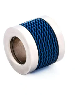 Cudworth Stainless Steel Bead in Blue
