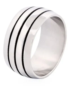 Cudworth Stainless Steel Ring 642-75 in Silver