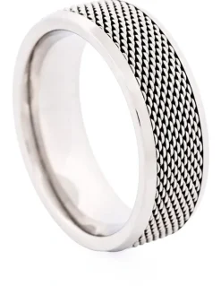 Cudworth Stainless Steel Ring 642-53 in Silver