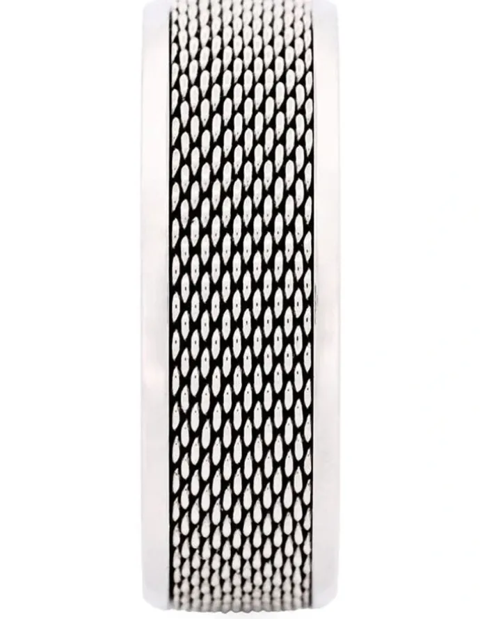 Cudworth Stainless Steel Ring 642-53 in Silver