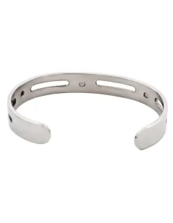 Cudworth Stainless Steel Bangle And Cuff in Silver