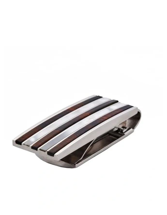 Cudworth Stainless Steel Money Clip in Silver