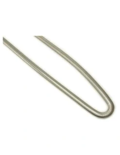 Cudworth Stainless Steel Snake Chain 4 (45cm) in Silver