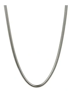 Cudworth Stainless Steel Snake Chain 3.2 (45cm) in Silver