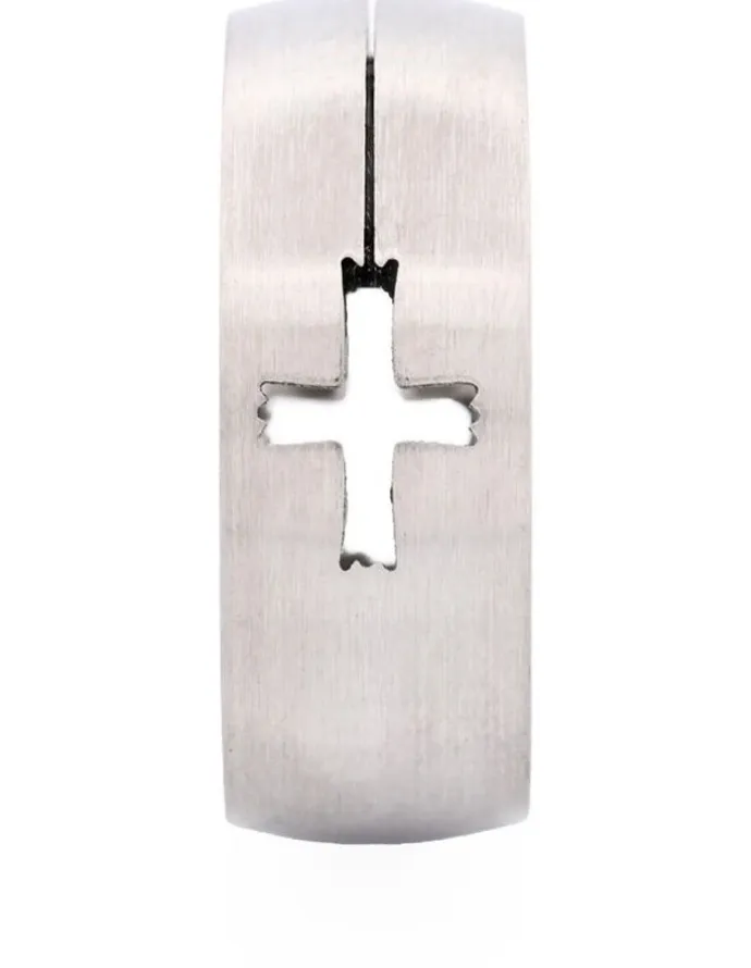 Cudworth Stainless Steel Ring 642-46 in in Silver