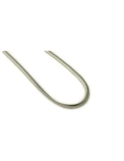 Cudworth Stainless Steel Snake Chain 4 (45cm) in Silver