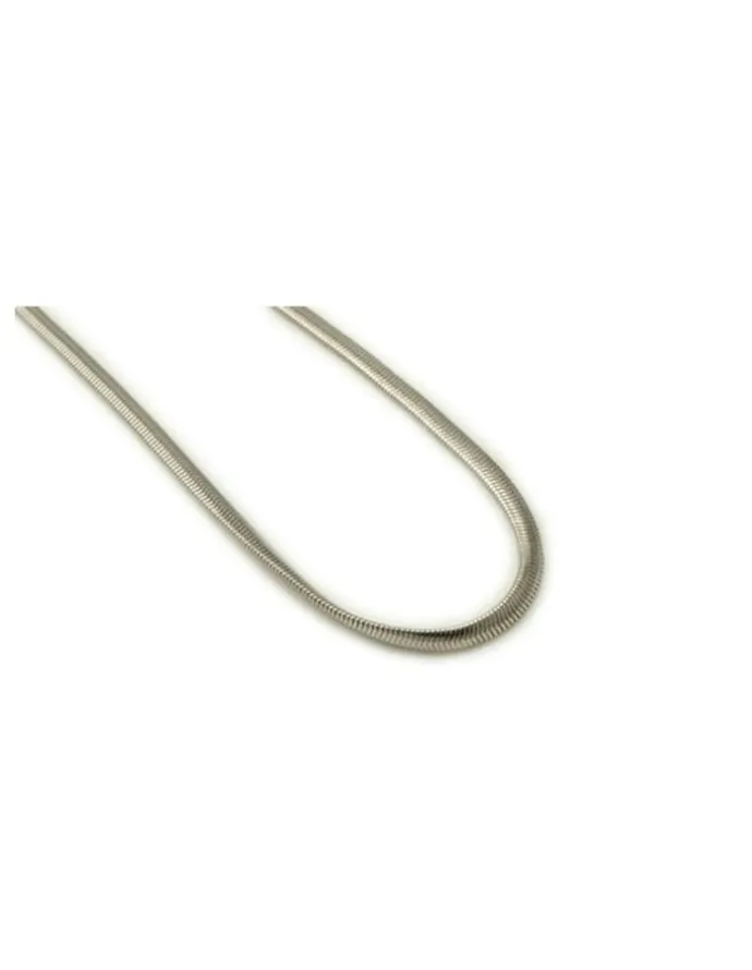 Cudworth Stainless Steel Snake Chain 4 (45cm) in Silver