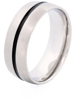 Cudworth Stainless Steel Ring 642-69 in Silver