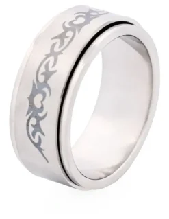 Cudworth Stainless Steel Ring 642-49 in Silver