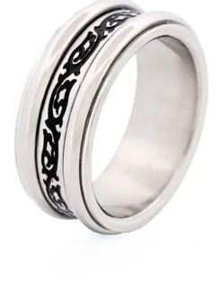 Cudworth Stainless Steel Ring Savage in Silver