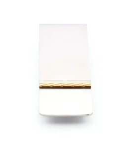 Cudworth Stainless Steel Ion Plated Money Clip in Gold