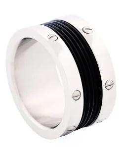 Cudworth Stainless Steel Ring 642-56 in Silver