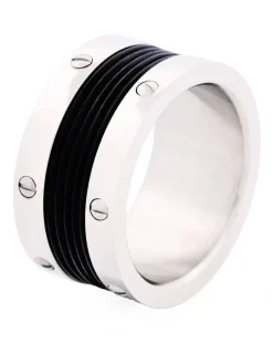 Cudworth Stainless Steel Ring 642-56 in Silver