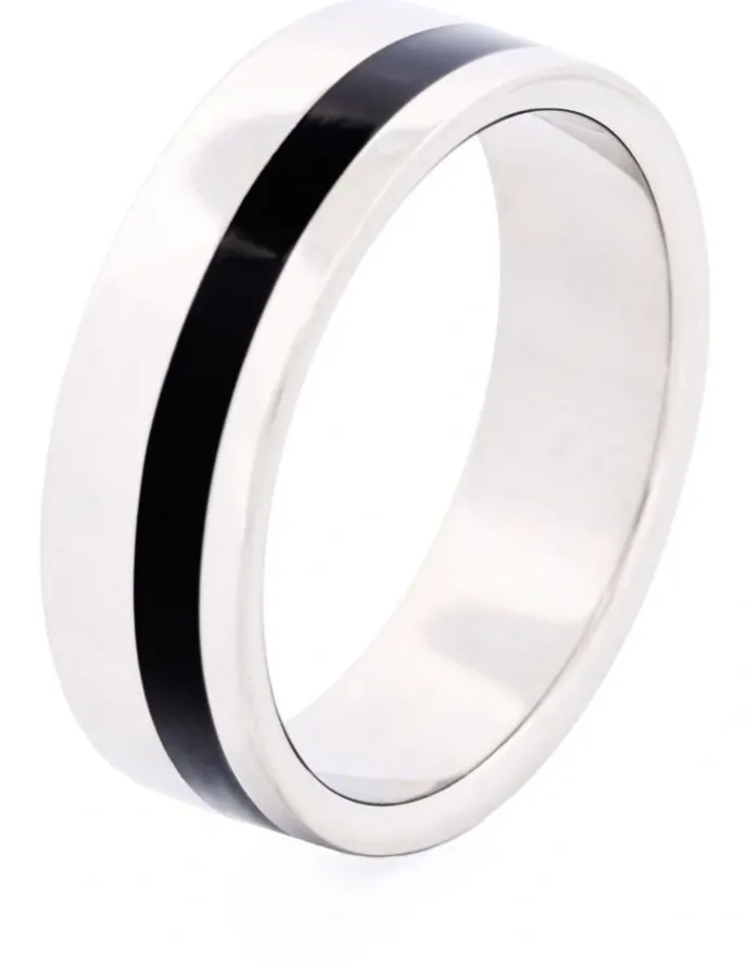Cudworth Stainless Steel Ring 642-70 in Silver