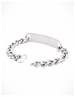 Cudworth Stainless Steel ID Bracelet (Blank Name Plate)