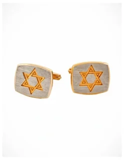 Cudworth Star of David Cufflinks