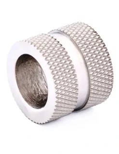 Cudworth Steel Mesh Bead in Silver
