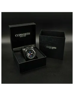 Cudworth Velocity Chronograph Watch in Black