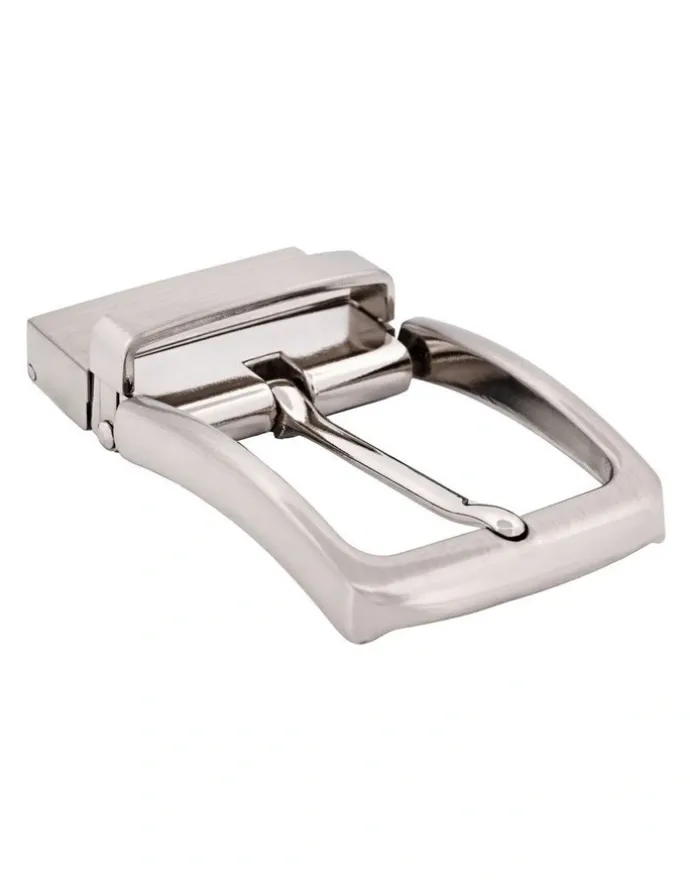 Cudworth Brushed Nickel Belt Buckle