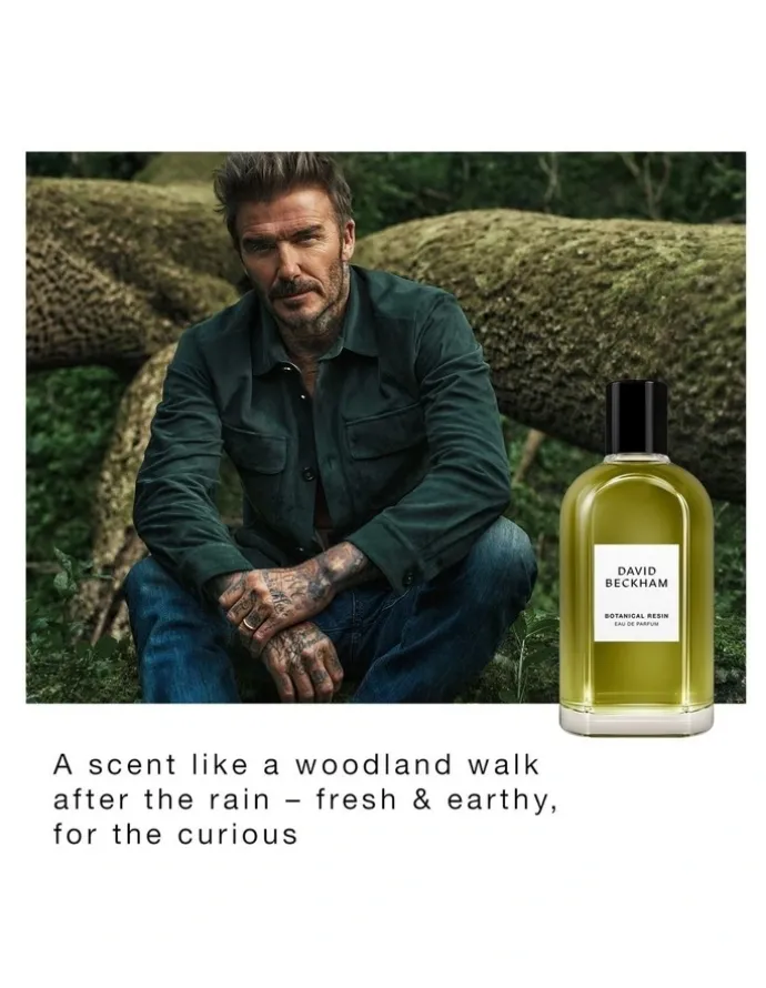 David Beckham Fragrances Collection Botanical Resin Eau de Parfum for Men 100ml