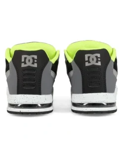 DC AT-2 Leather Shoes in Grey