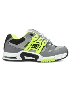 DC AT-2 Leather Shoes in Grey