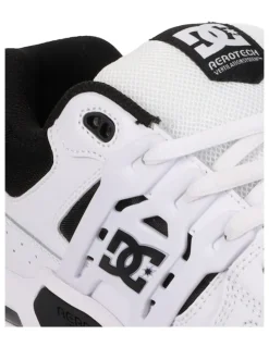 DC AT-2 Leather Shoes in White