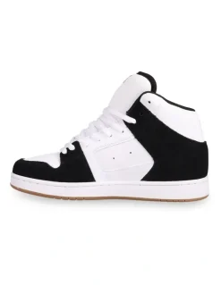 DC Manteca 4 HI Skate Shoes in Black/White/Red