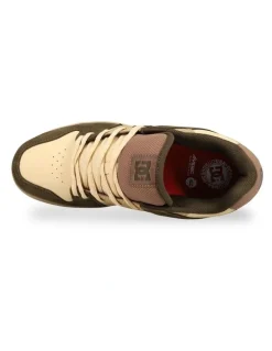 DC Manteca 4 S Skate Shoes in Olive/Tan