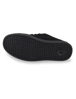 DC Net Sneakers in Black/Black/Lime