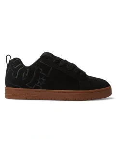 DC Court Graffik Shoes in Black