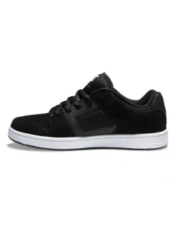 DC Manteca Leather Shoes in Black