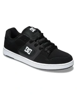 DC Manteca Leather Shoes in Black