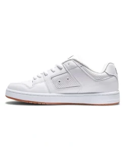 DC Manteca Leather Shoes in White