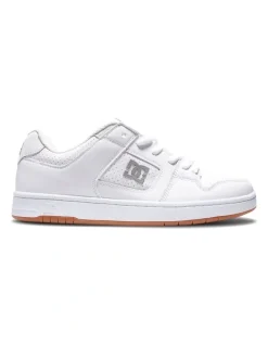 DC Manteca Leather Shoes in White