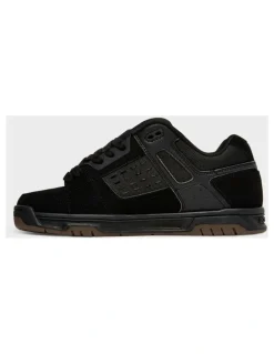 DC Stag Shoes in Black/Gum
