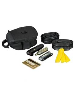 Decathlon Saddle Bag Easy 1L in Black