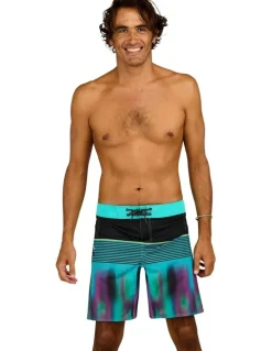Decathlon Boardshorts Surf 500 19 Inch Astral in Green