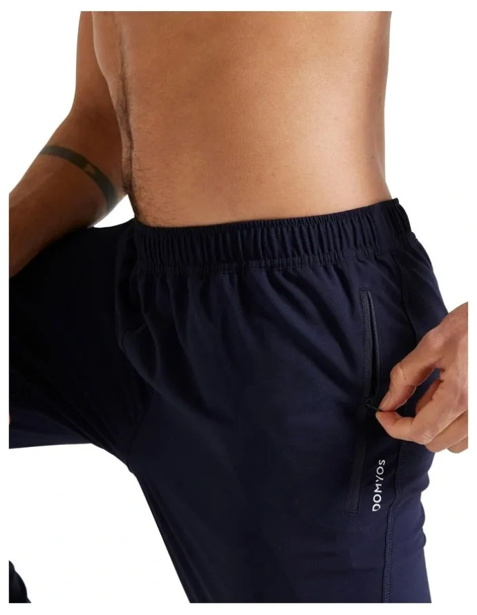 Decathlon Breathable Regular Fitness Bottoms in Navy Blue